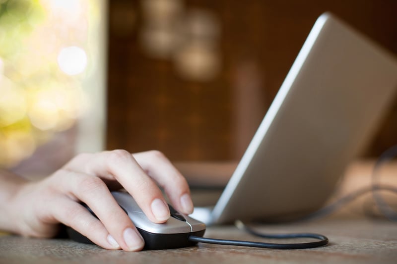 Refinance student loans on the computer