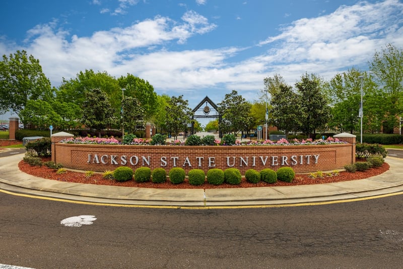 Jackson State University located in Jackson, MS is a historically black college (HBCU). Source: The College Investor
