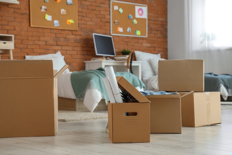 College Dorm Room Moving Day College Dorm Room Moving Day