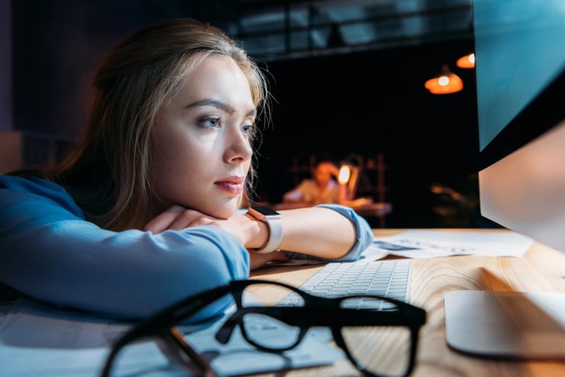 Depositphotos_154366650_XL Tired student loan borrower waiting on SAVE | Source: DmitryPoch