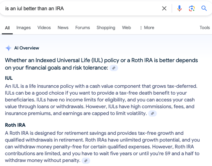 IUL vs IRA Is An IUL Better Than An IRA?