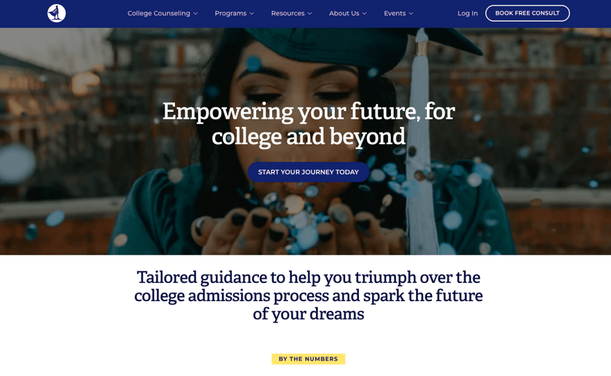 Empowerly homepage Empowerly homepage