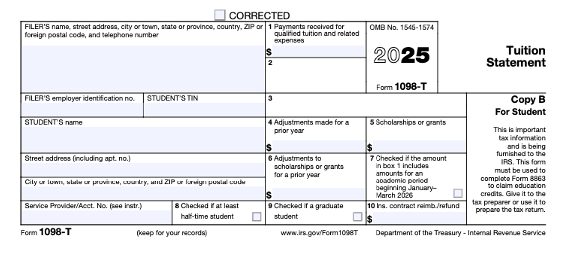 1098-T Explained: Scholarships, Taxes, and Credits