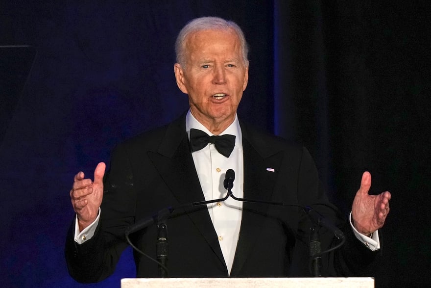 Biden Former President Joe Biden speaks during the National Bar Association's 100th Annual Awards Gala in Chicago, Thursday, July 31, 2025. (AP Photo/Nam Y. Huh)