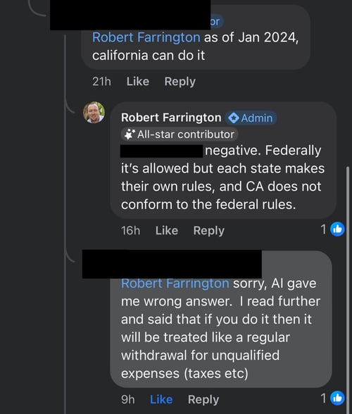 FB Group Questions Example of a FB Group Question
