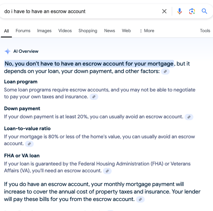 Do I have to have an escrow account? Do I Have To Have An Escrow Account?