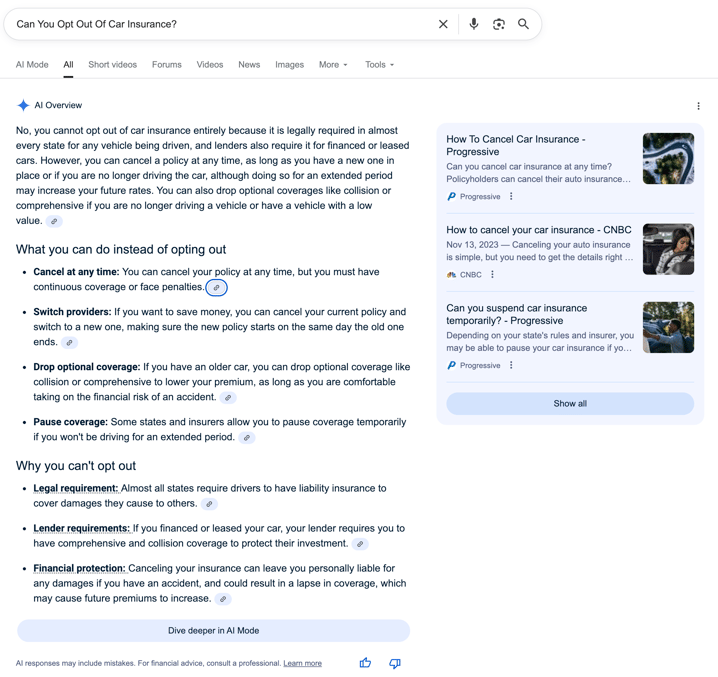 Opt Out Of Car Insurance Opt Out Of Car Insurance | Screenshot by The College Investor