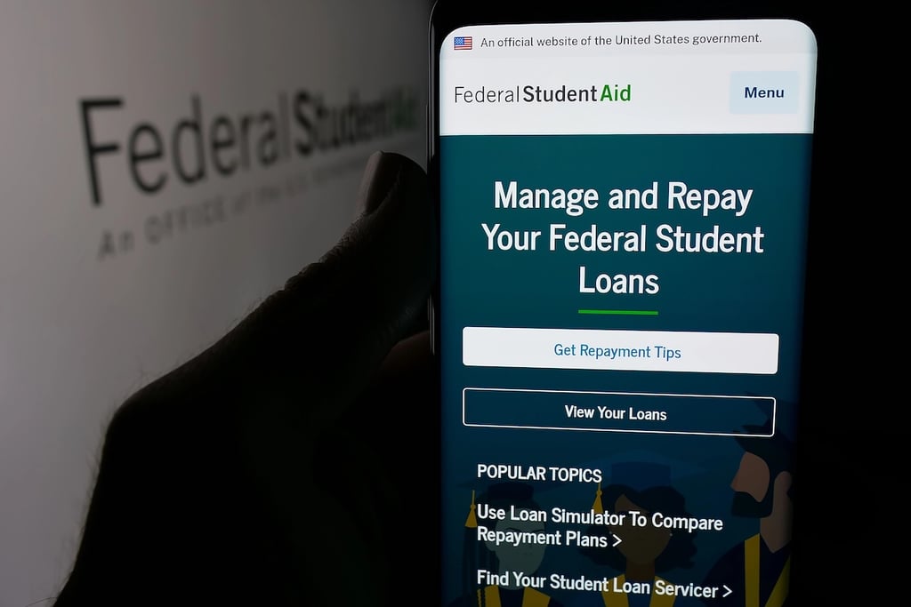 StudentAid Homescreen