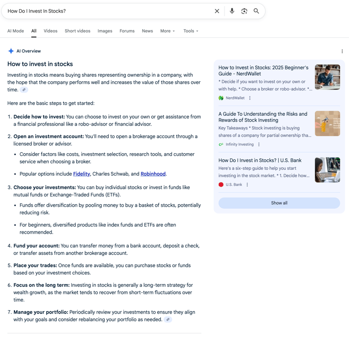 How Do I Invest In Stocks How Do I Invest In Stocks | Screenshot by The College Investor
