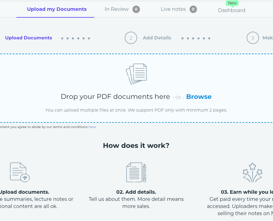 Nexus Notes Review: how to submit your notes
