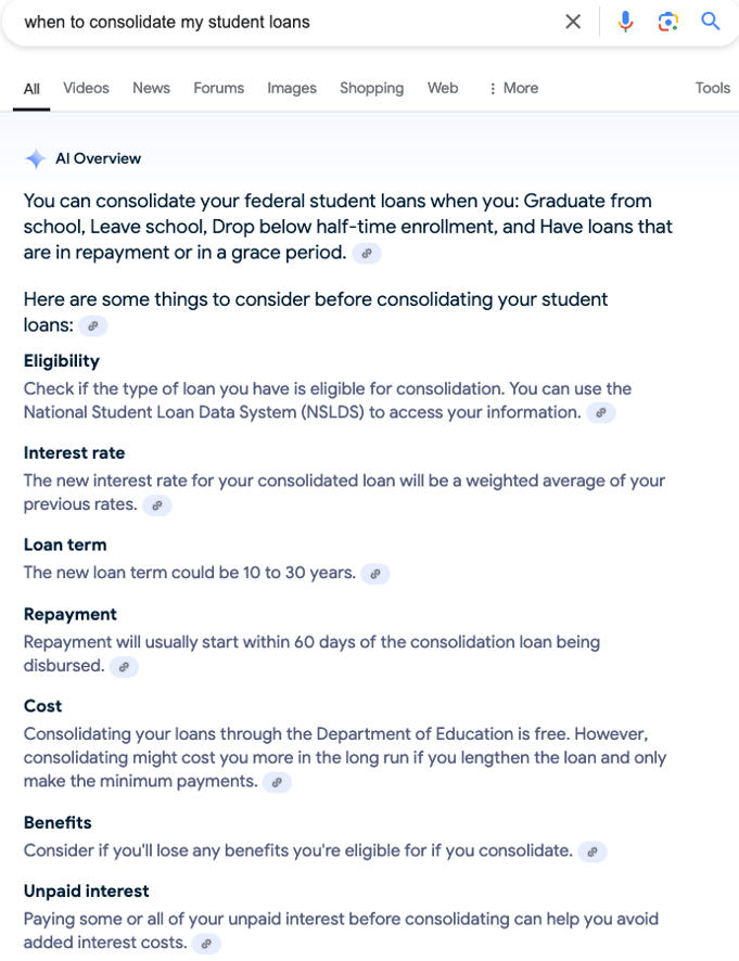 When To Consolidate My Student Loans When To Consolidate My Student Loans