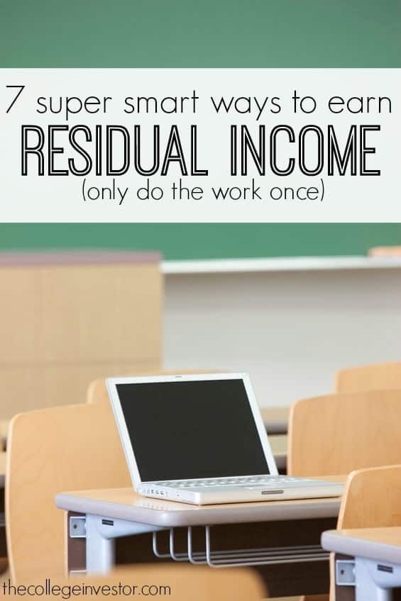Building a residual income is a great way to reach financial freedom. You put in the hard work and continue to bring in a lifelong income.