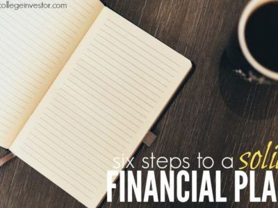 If you want to improve your finances take initiative and make a plan. Here are six elements of a solid personal financial plan to get you started.