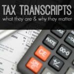 The IRS recommends that you keep at least 3 years of tax returns. But what if you can’t find your tax return? Tax Transcripts are the answer.