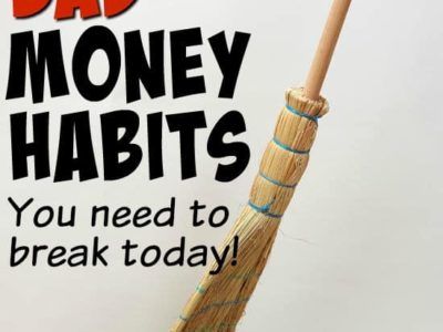 If you currently possess any of these bad money habits you need to work on breaking them or replacing with new habits today!