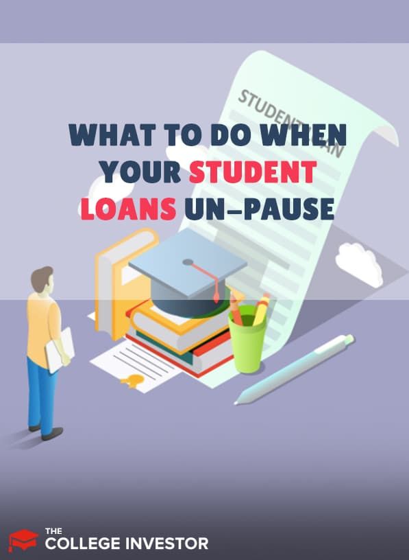 student loans unpause