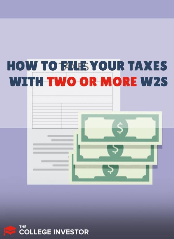multiple w-2 forms