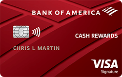 First Credit Card: Bank of America Cash Rewards for Students