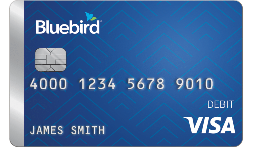 Best Prepaid Debit Card: Bluebird Debit Card