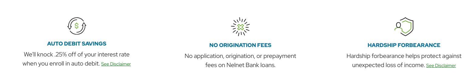 Nelnet Bank features