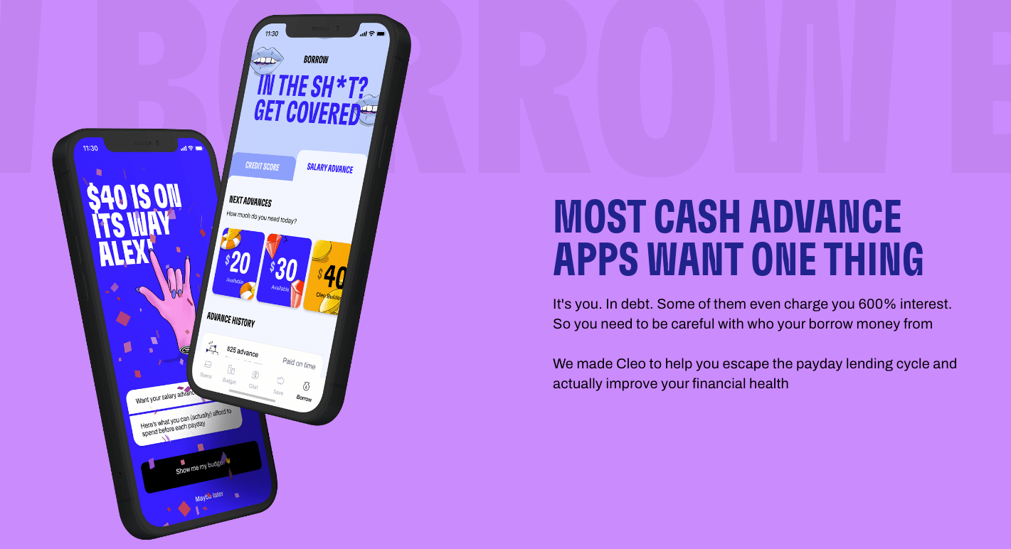 cleo review: cash advance app