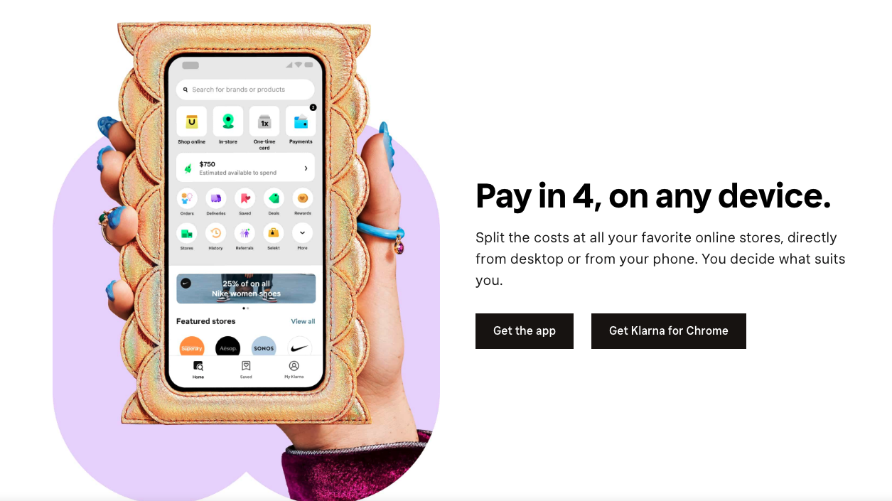 klarna review: mobile payments