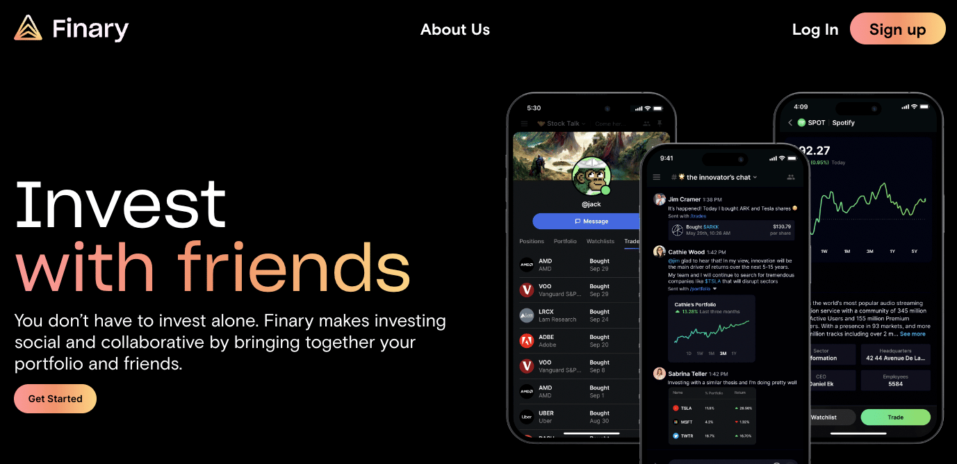 Finary.io review: invest with friends