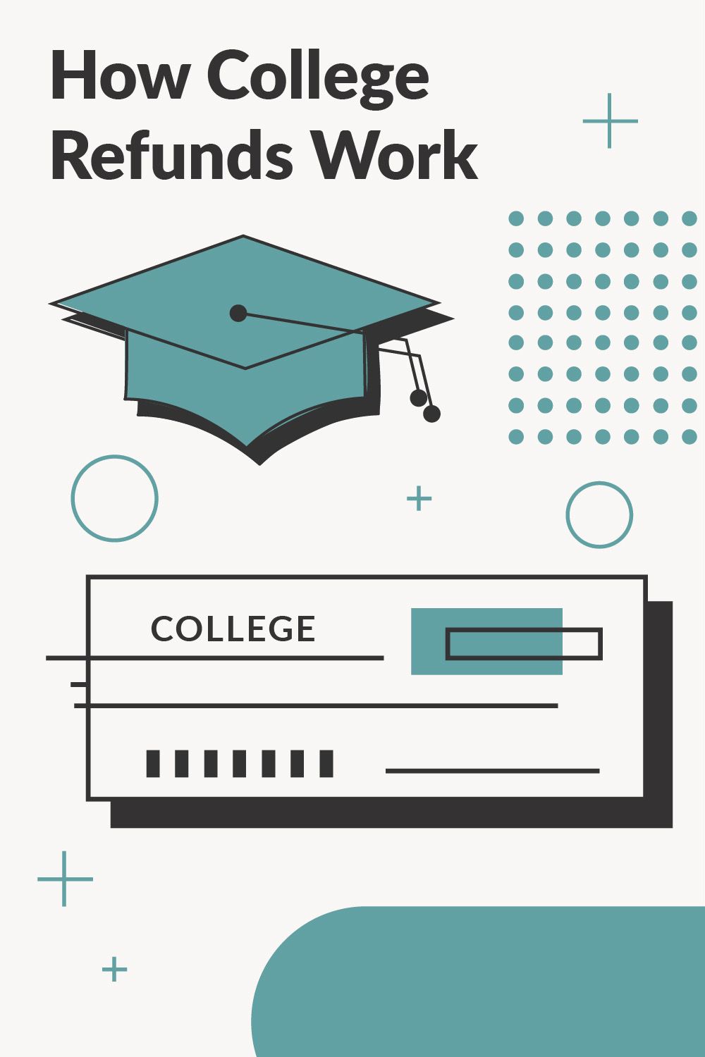 How College Refunds Work Pinterest Image