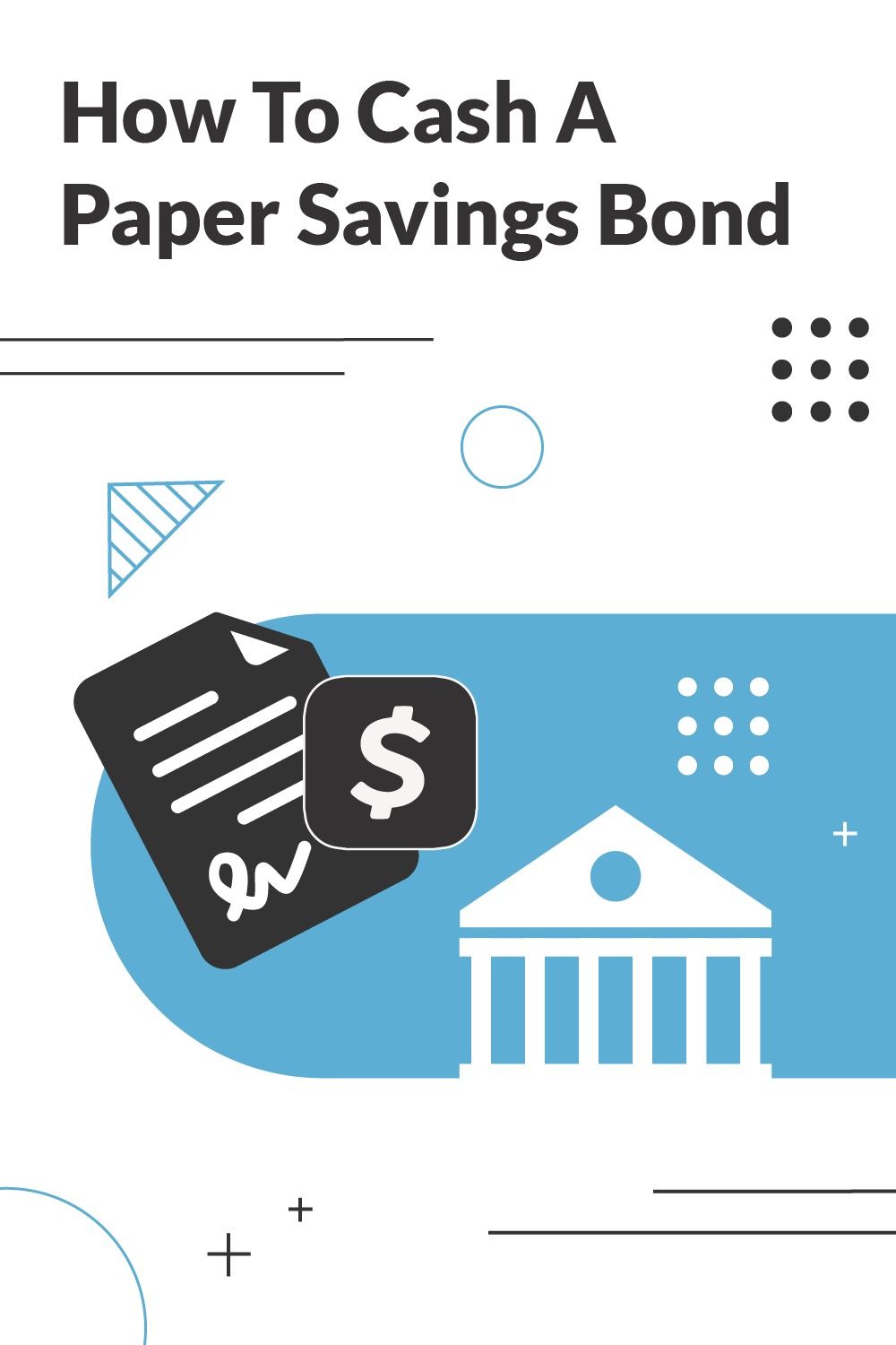 how to cash a paper savings bond pinterest image