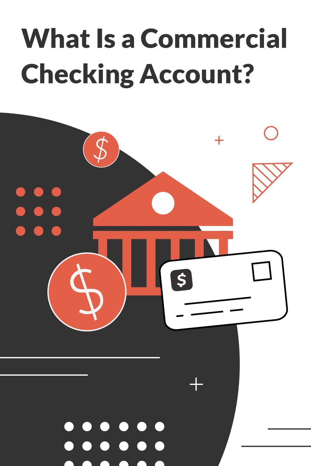 what is a commercial checking account pinterest image