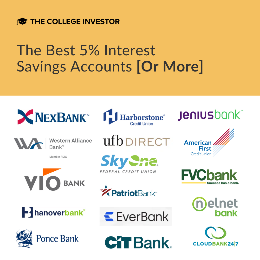 Best 5% Interest Rate Accounts