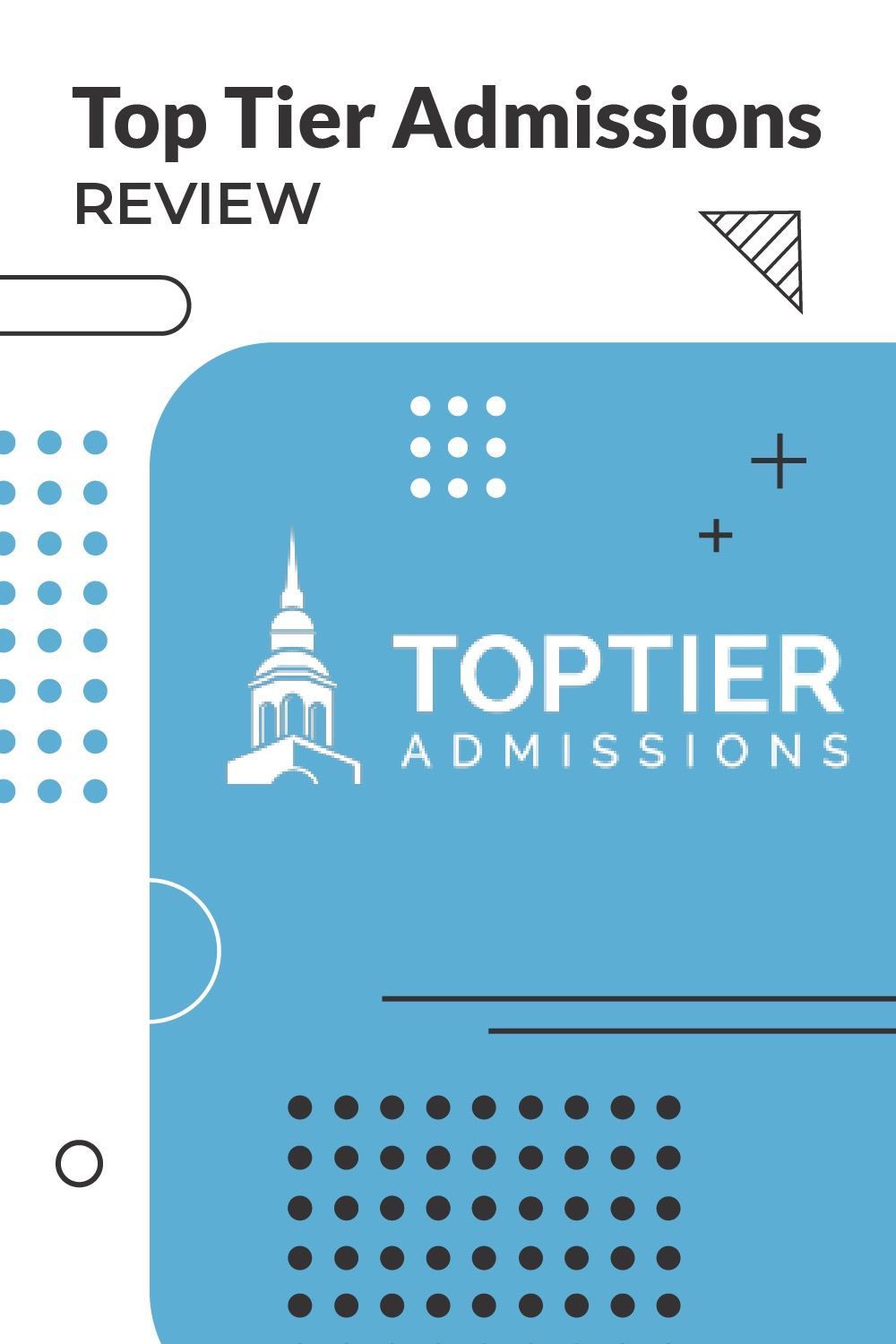 top tier admissions review pinterest image