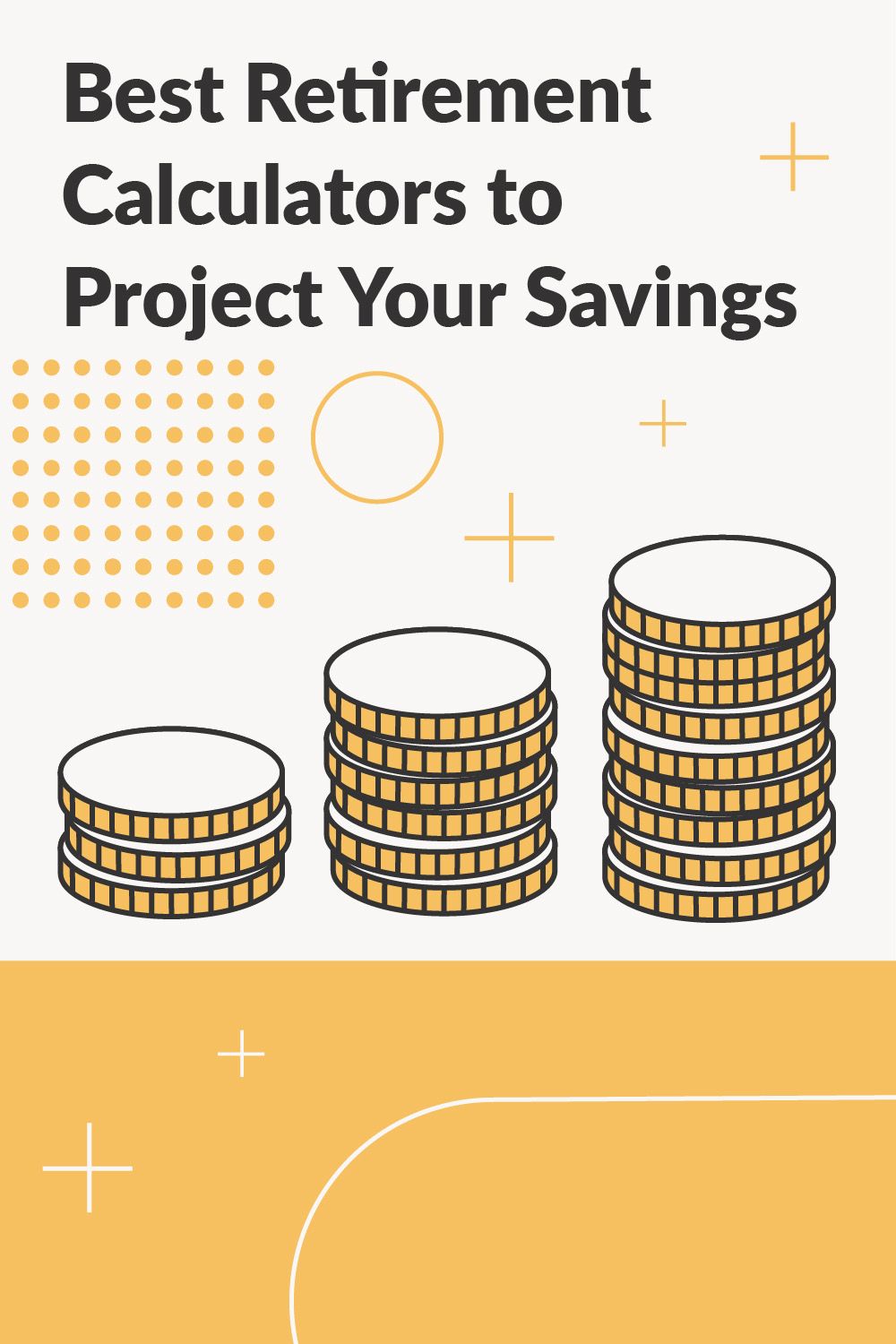 best retirement calculators to project your savings pinterest image