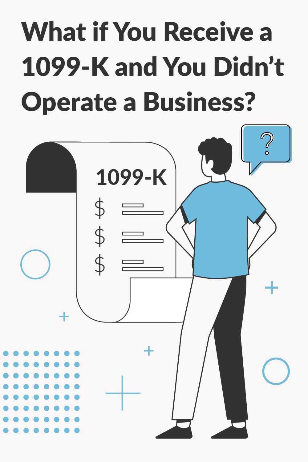 what if you receive a 1099-k and you didn't operate a business pinterest image