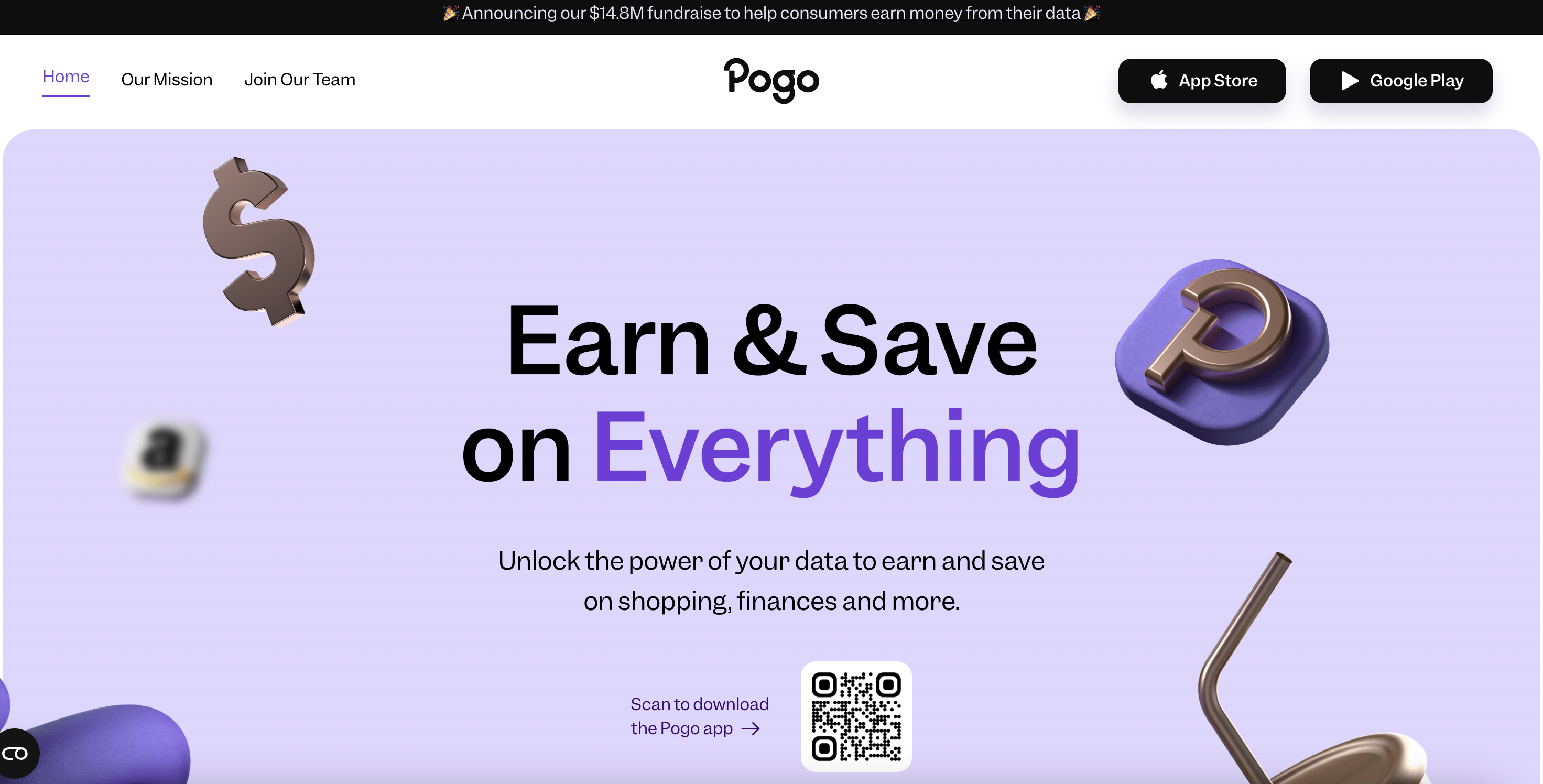 pogo homepage screenshot