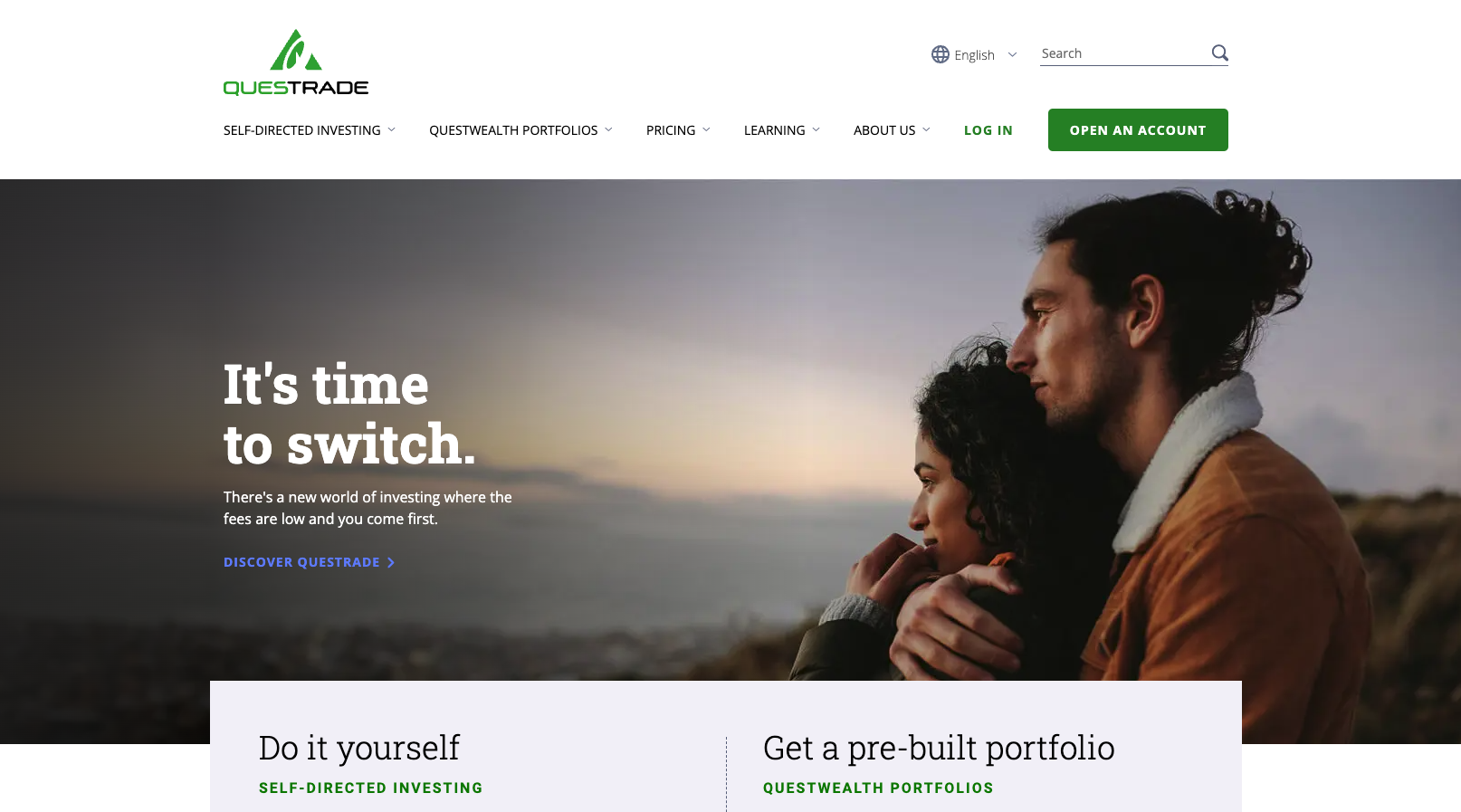 questrade homepage 