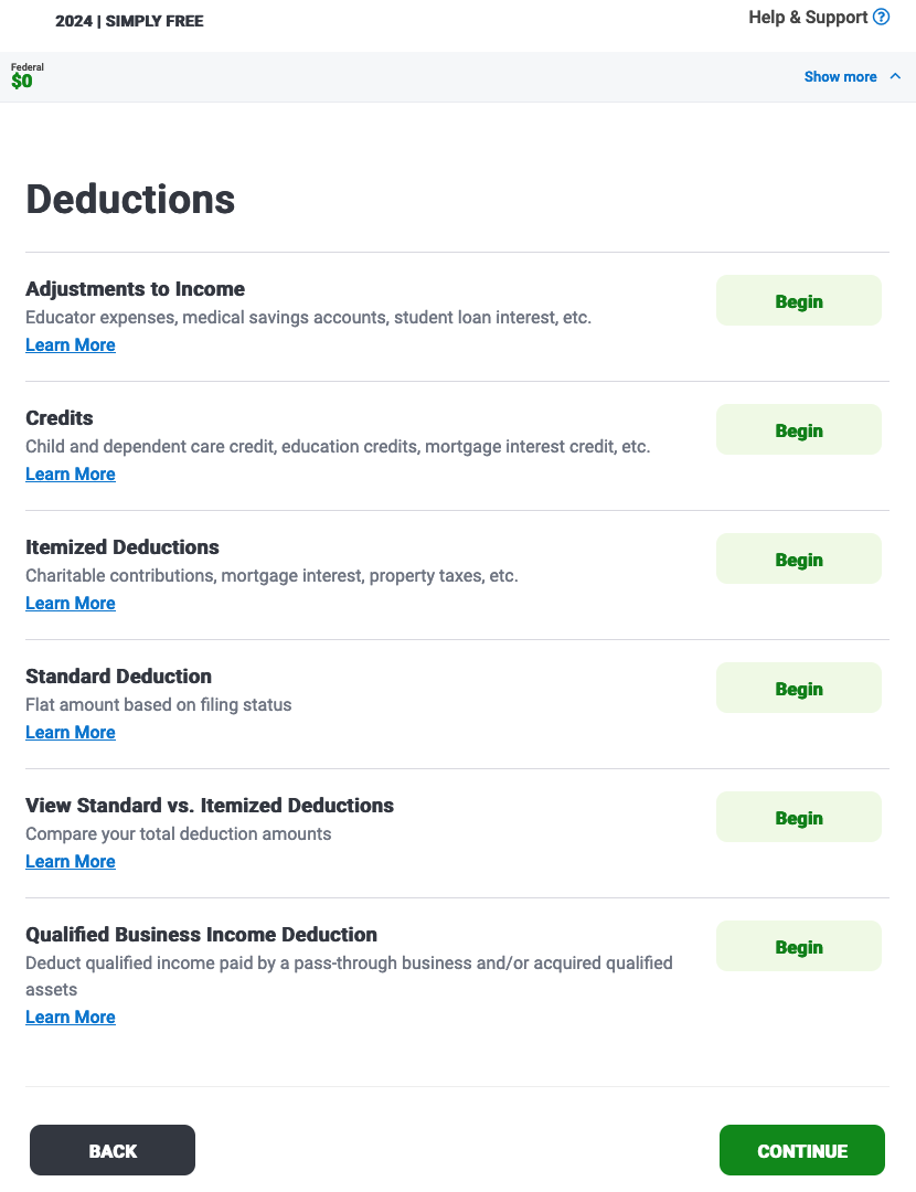 TaxSlayer Guided Navigation TaxSlayer Guided Navigation | Source: The College Investor