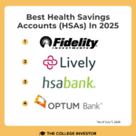 Best HSA Accounts In 2025 | Source: The College Investor