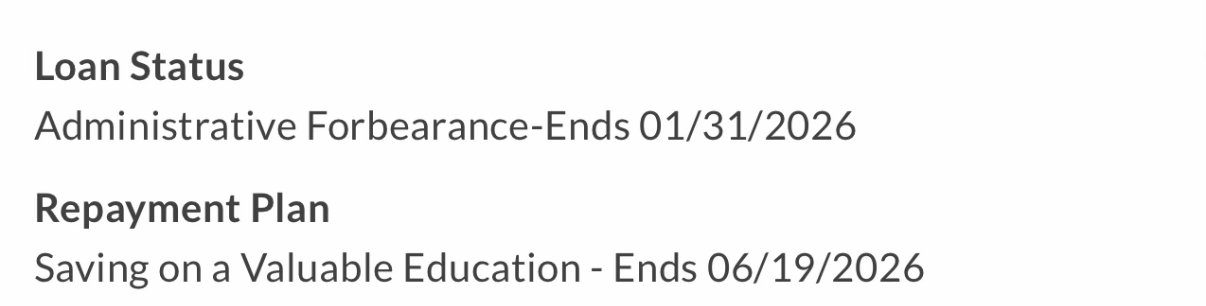 SAVE End Date The College Investor