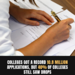 College got a record 10.8 million applications