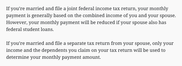 RAP Payment Screenshot from StudentAid