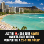 Justice Department sued Hawaii, Utah, Arkansas and D.C.