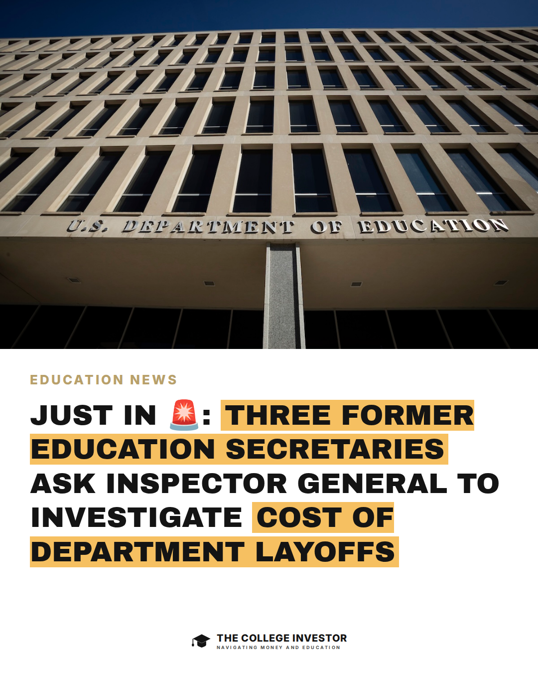 Three Former Education Secretaries