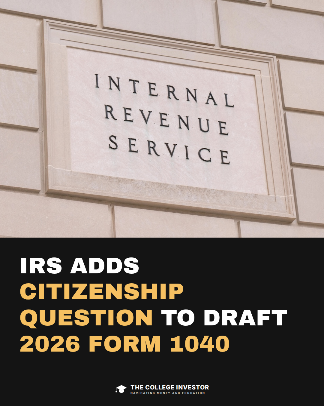 Citizenship question draft 1040