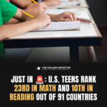 U.S. Ranks 23rd in math
