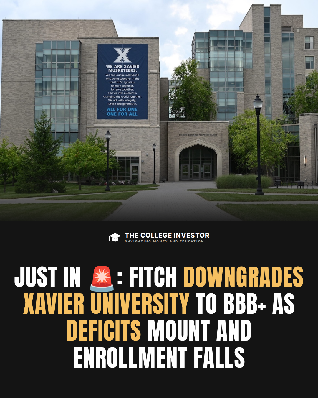 Xavier University Downgrade